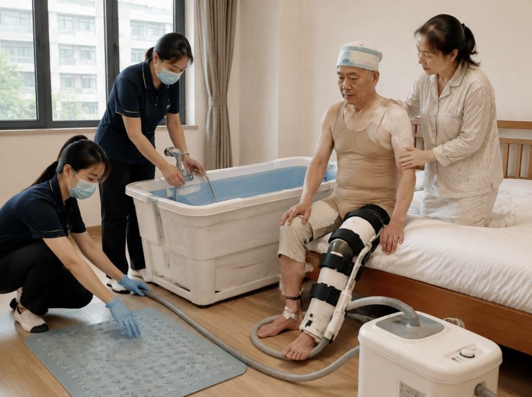 海门区术后康复居家助浴服务